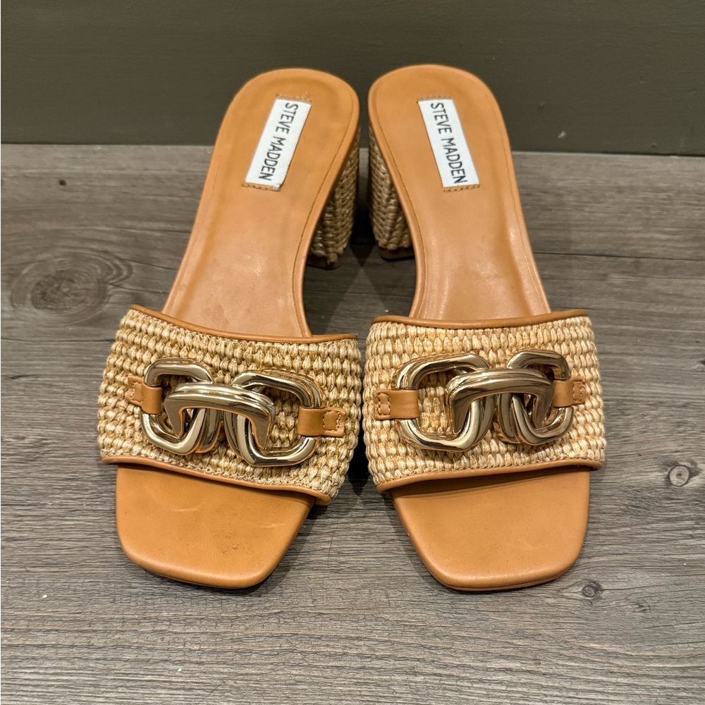 Steve Madden Santana Raffia Sandals